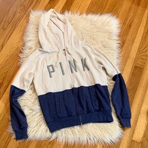 Pink by VS Zip Up Hoodie